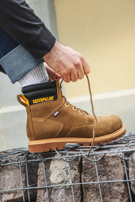 Men's Second Shift USA 6" Waterproof Steel Toe Work Boot
