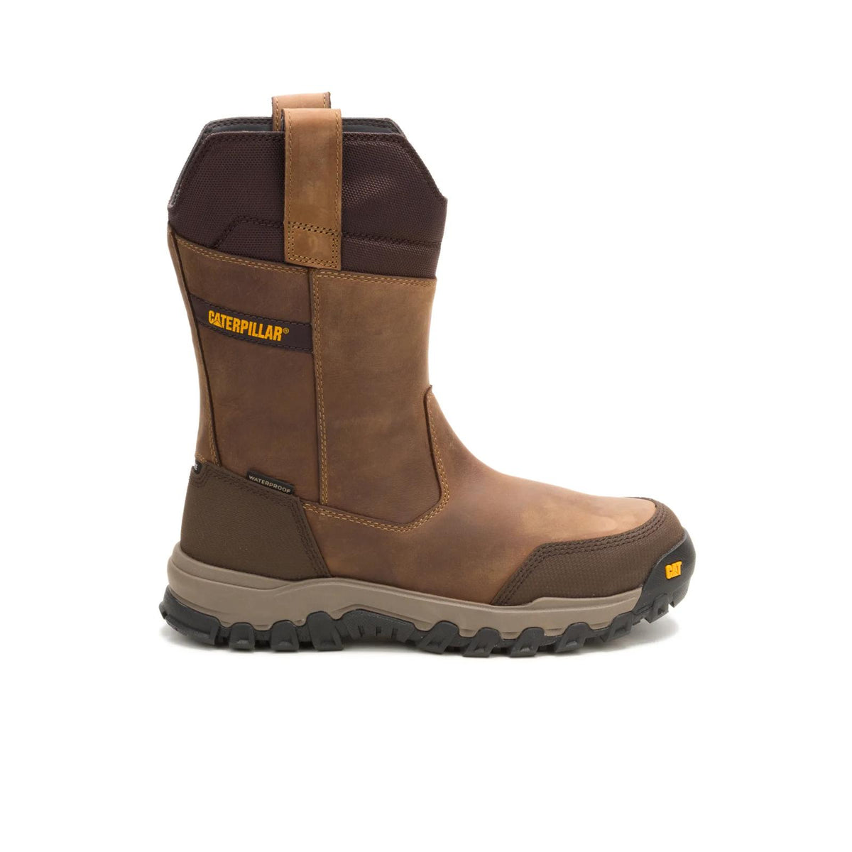 Pull-On Waterproof Steel Toe Work Boot