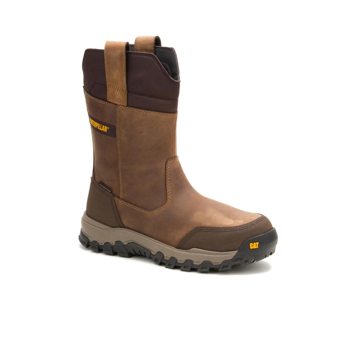 Pull-On Waterproof Steel Toe Work Boot