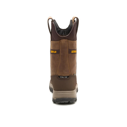 Pull-On Waterproof Steel Toe Work Boot