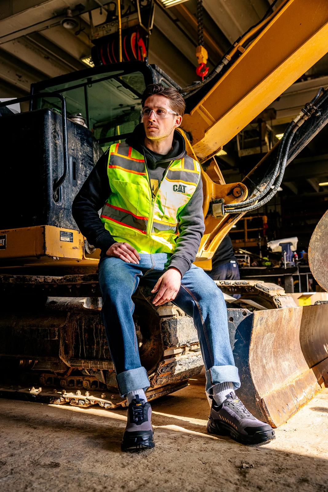 Invader Sport Slip On Composite Toe Work Shoe