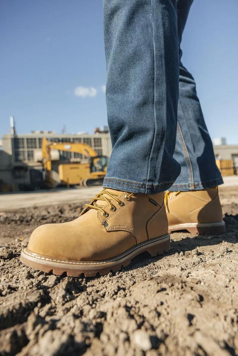 Men's Second Shift Waterproof Steel Toe Work Boot