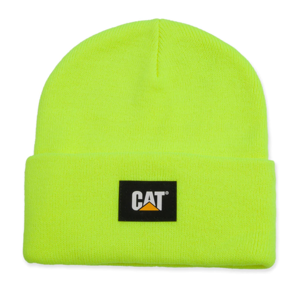 Men's Cat Label Cuff Beanie