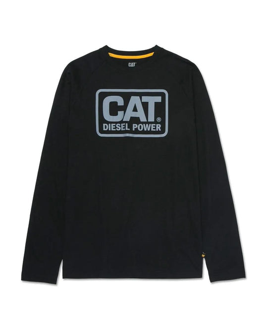 Men's Cat Diesel Power Long Sleeve Tee