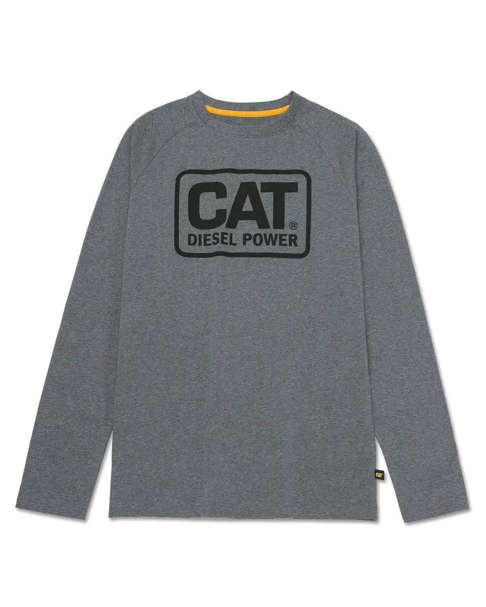 Men's Cat Diesel Power Long Sleeve Tee