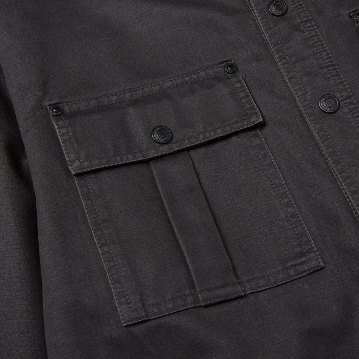 Men's Waxed Cotton Shirt Jacket