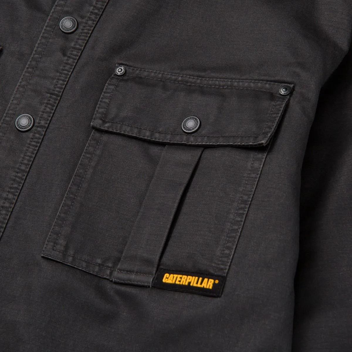 Men's Waxed Cotton Shirt Jacket