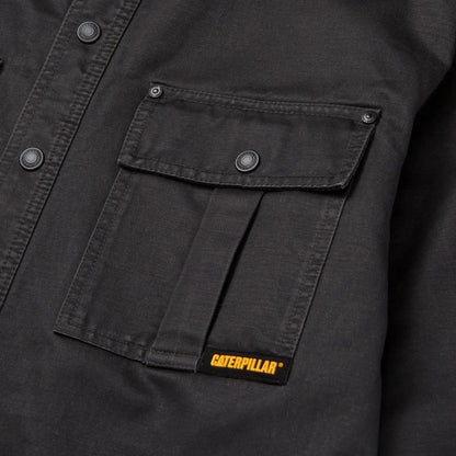 Men's Waxed Cotton Shirt Jacket