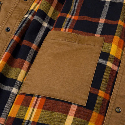 Men's Waxed Cotton Shirt Jacket