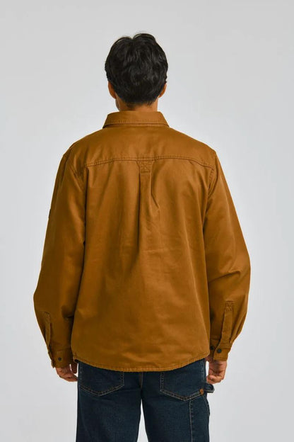 Men's Waxed Cotton Shirt Jacket