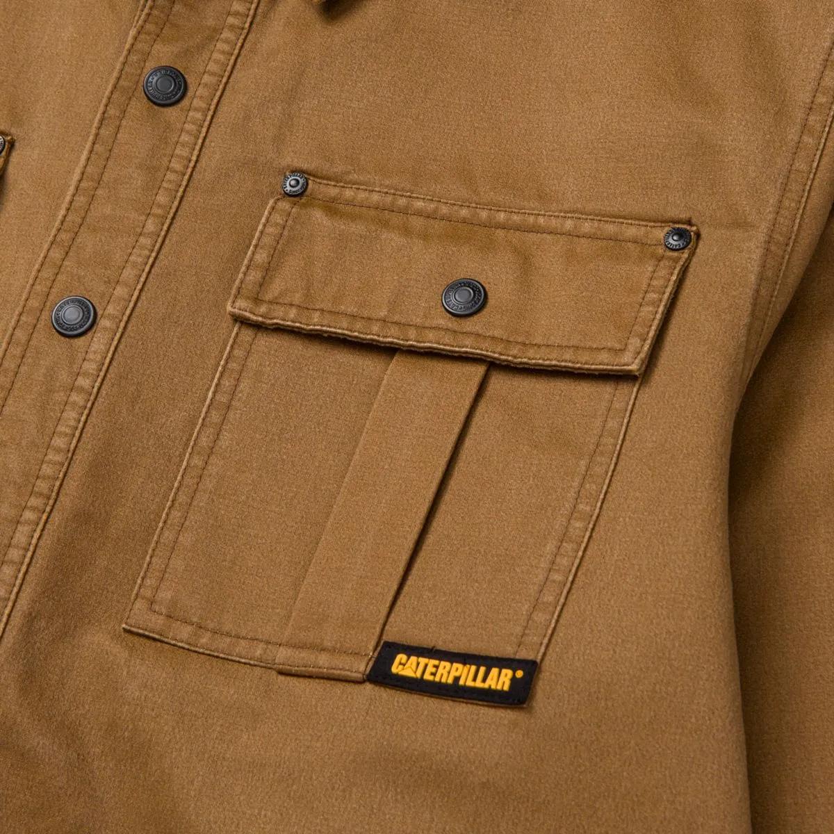 Men's Waxed Cotton Shirt Jacket