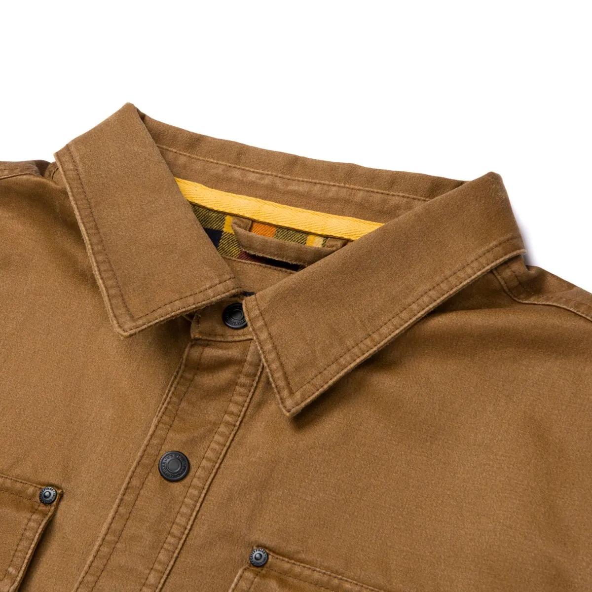 Men's Waxed Cotton Shirt Jacket